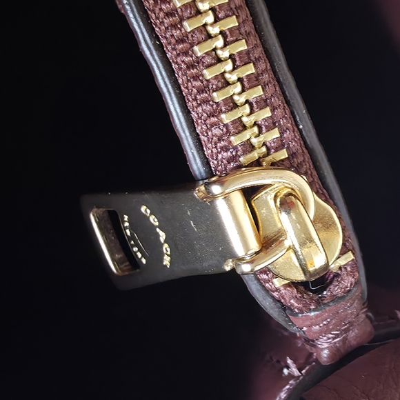 Coach Cream and Pink Floral Women's Bag - Picture 16 of 16